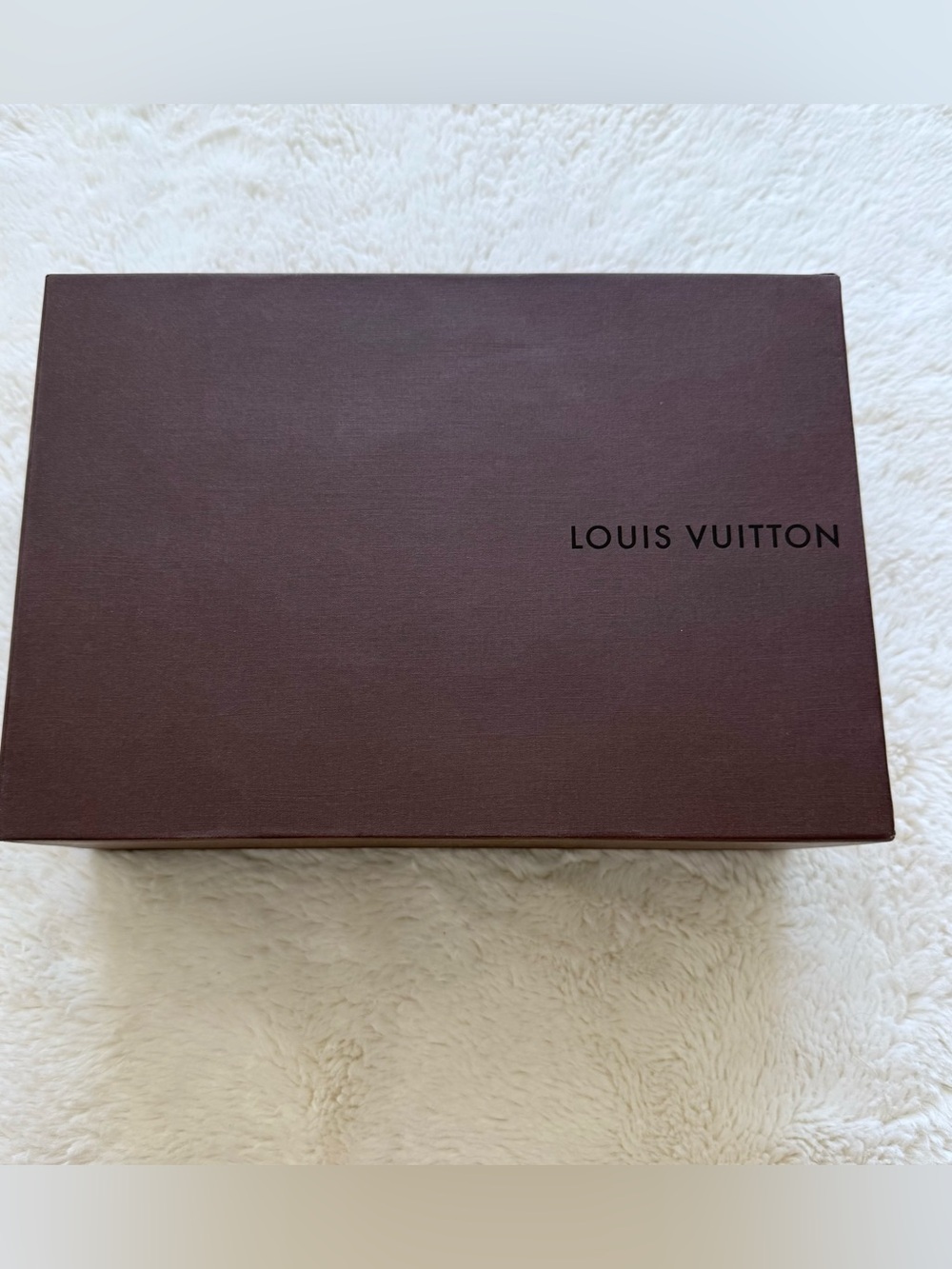 Louis Vuitton authentic shoes box
